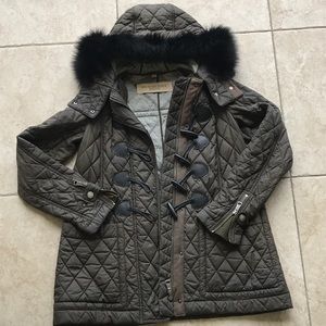 Burberry Brit quilted coat
